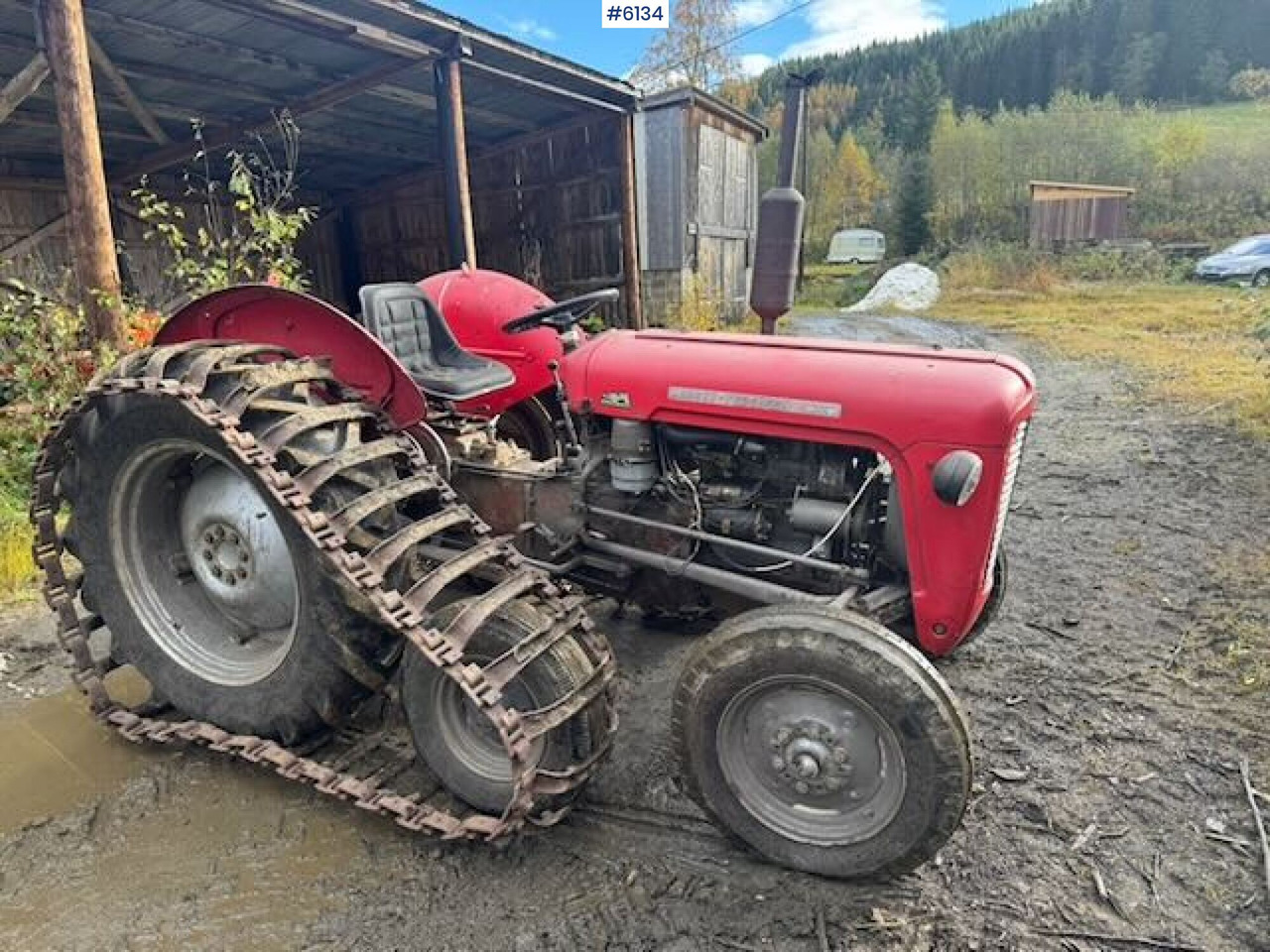 1973 Massey Ferguson 35 with tracks. WATCH VIDEO! - Tracteur agricole: photos 4 1973 Massey Ferguson 35 with tracks. WATCH VIDEO! - Tracteur agricole: photos 4