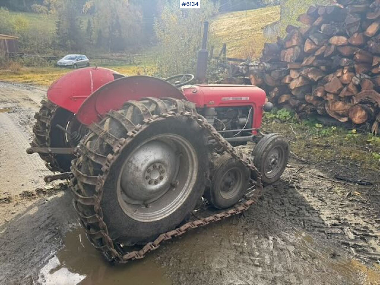 1973 Massey Ferguson 35 with tracks. WATCH VIDEO! - Tracteur agricole: photos 2 1973 Massey Ferguson 35 with tracks. WATCH VIDEO! - Tracteur agricole: photos 2