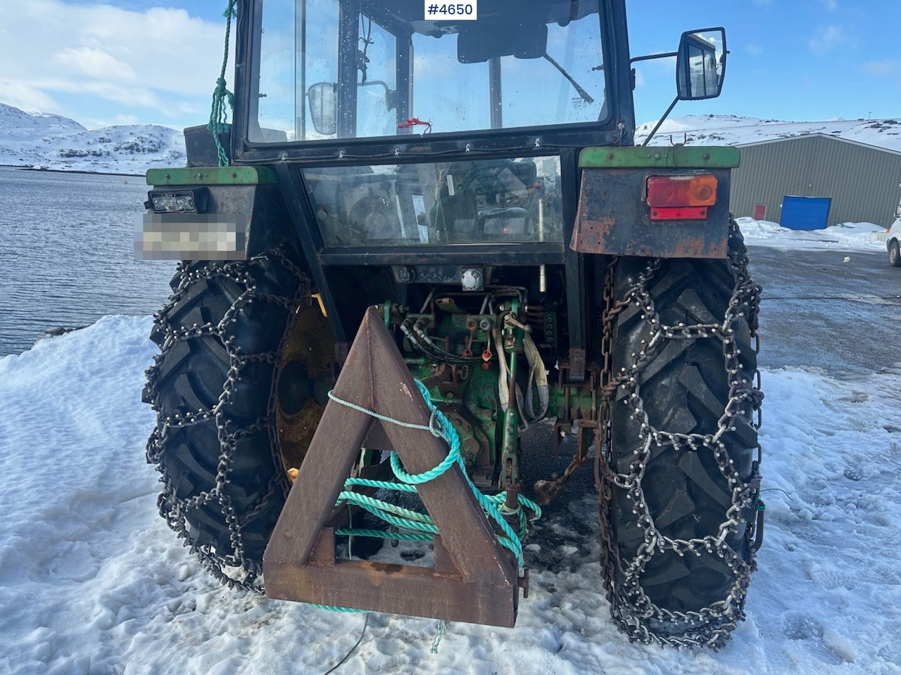 1981 John Deere 2040 w/ loader, triangle, snow blower, pallet forks and hydraulic unit. WATCH VIDEO. - Tracteur agricole: photos 5 1981 John Deere 2040 w/ loader, triangle, snow blower, pallet forks and hydraulic unit. WATCH VIDEO. - Tracteur agricole: photos 5