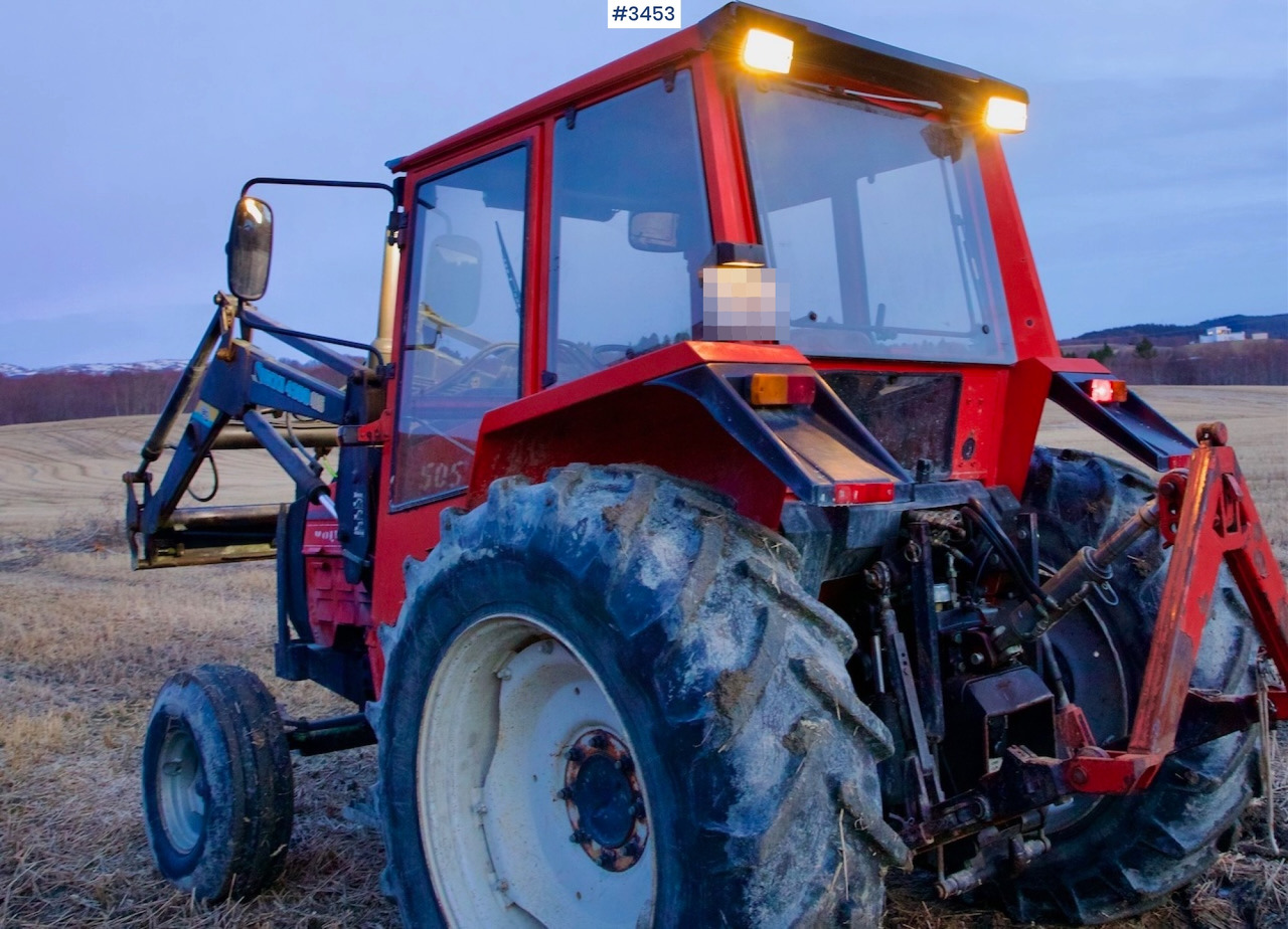 1984 Valmet 505 turbo w/ Front loader - Tracteur agricole: photos 4 1984 Valmet 505 turbo w/ Front loader - Tracteur agricole: photos 4