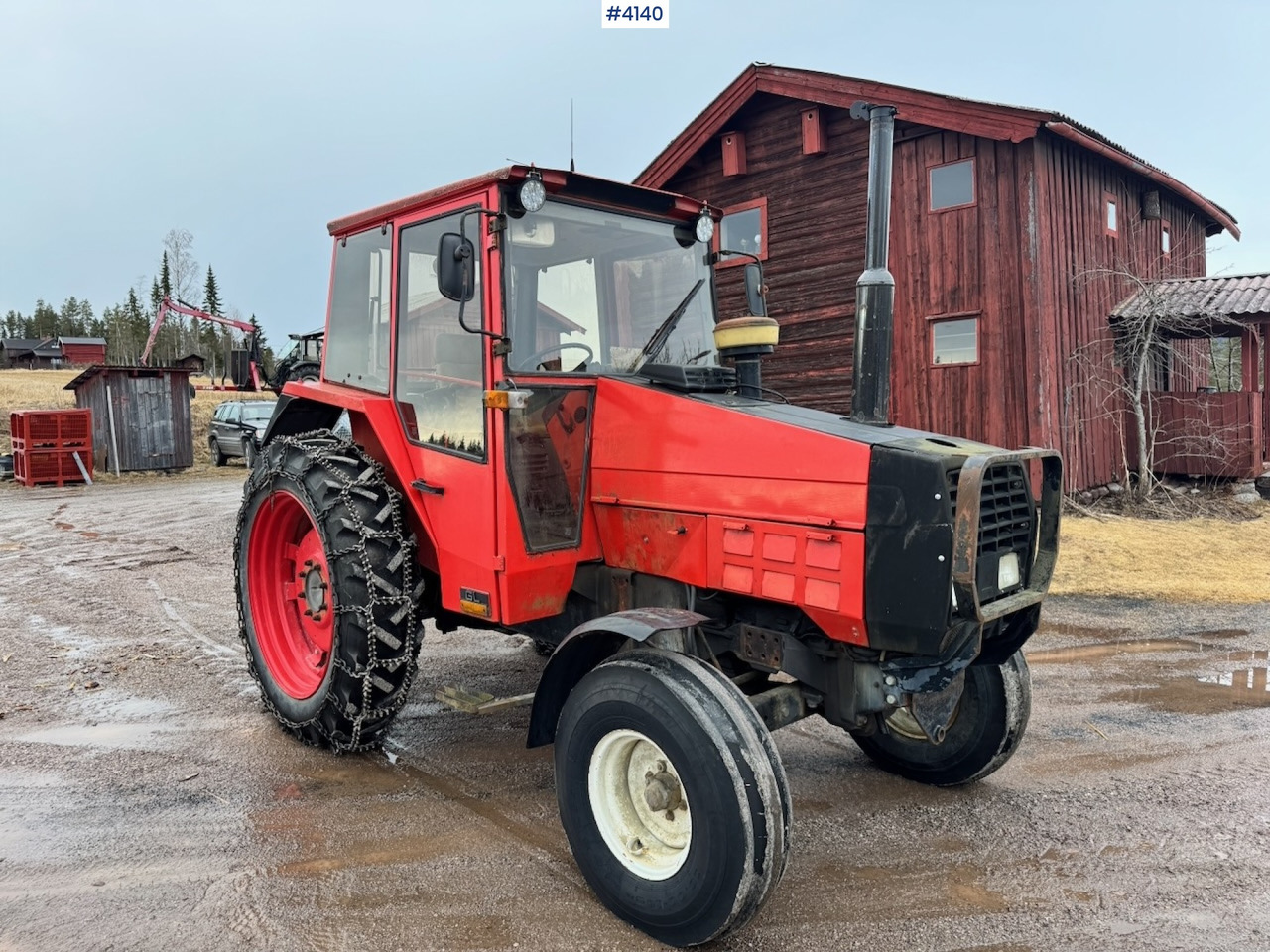 1985 Valmet 4x2 w/ Brackets. - Tracteur agricole: photos 4 1985 Valmet 4x2 w/ Brackets. - Tracteur agricole: photos 4