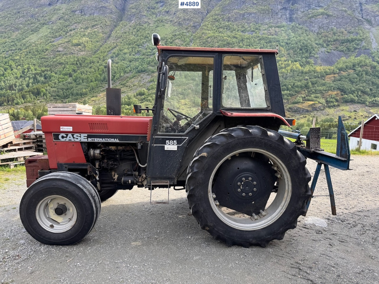 1986 Case International 585 - Tracteur agricole: photos 2 1986 Case International 585 - Tracteur agricole: photos 2