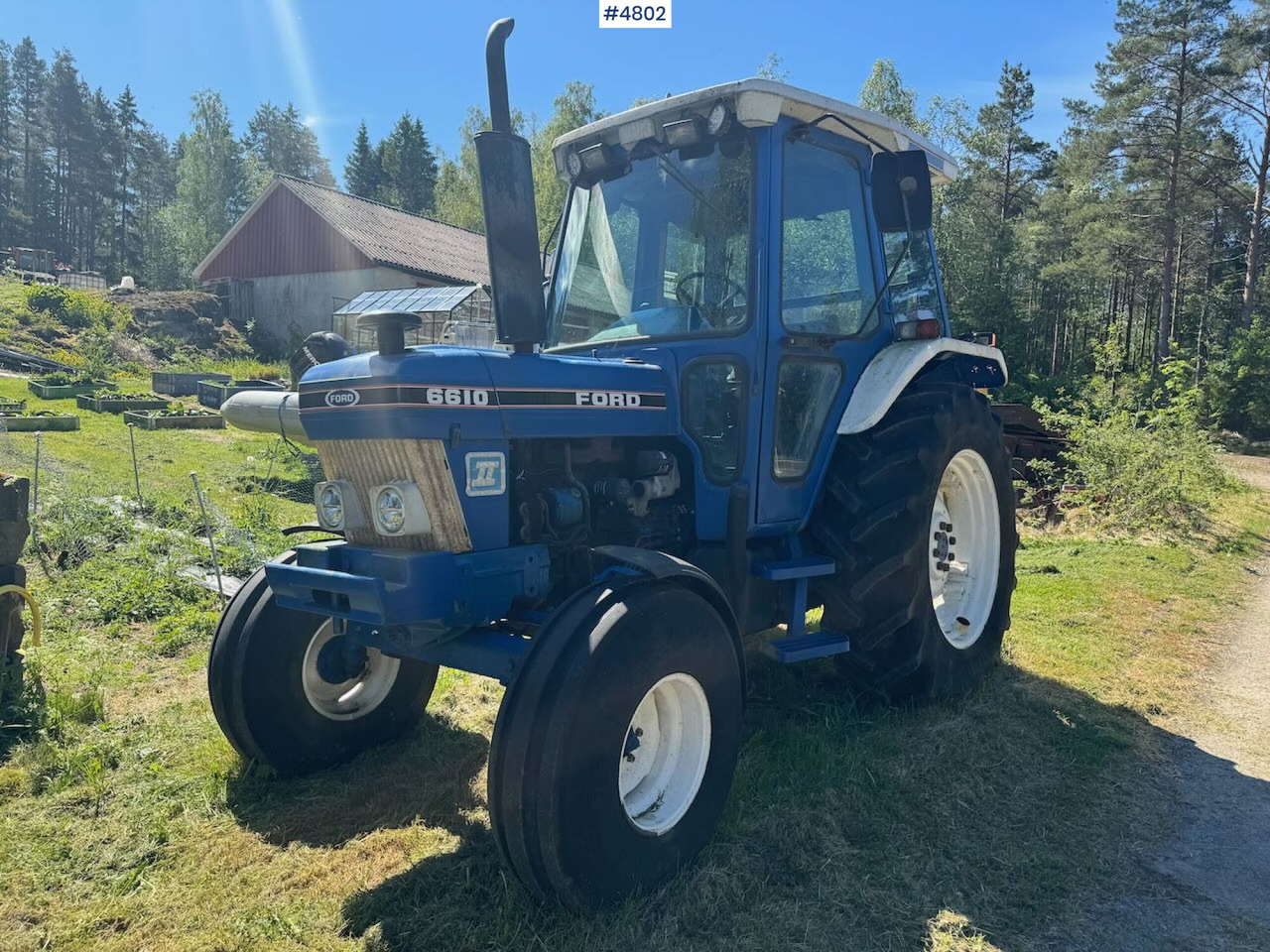 1987 Ford 6610. repair object. - Tracteur agricole: photos 1 1987 Ford 6610. repair object. - Tracteur agricole: photos 1