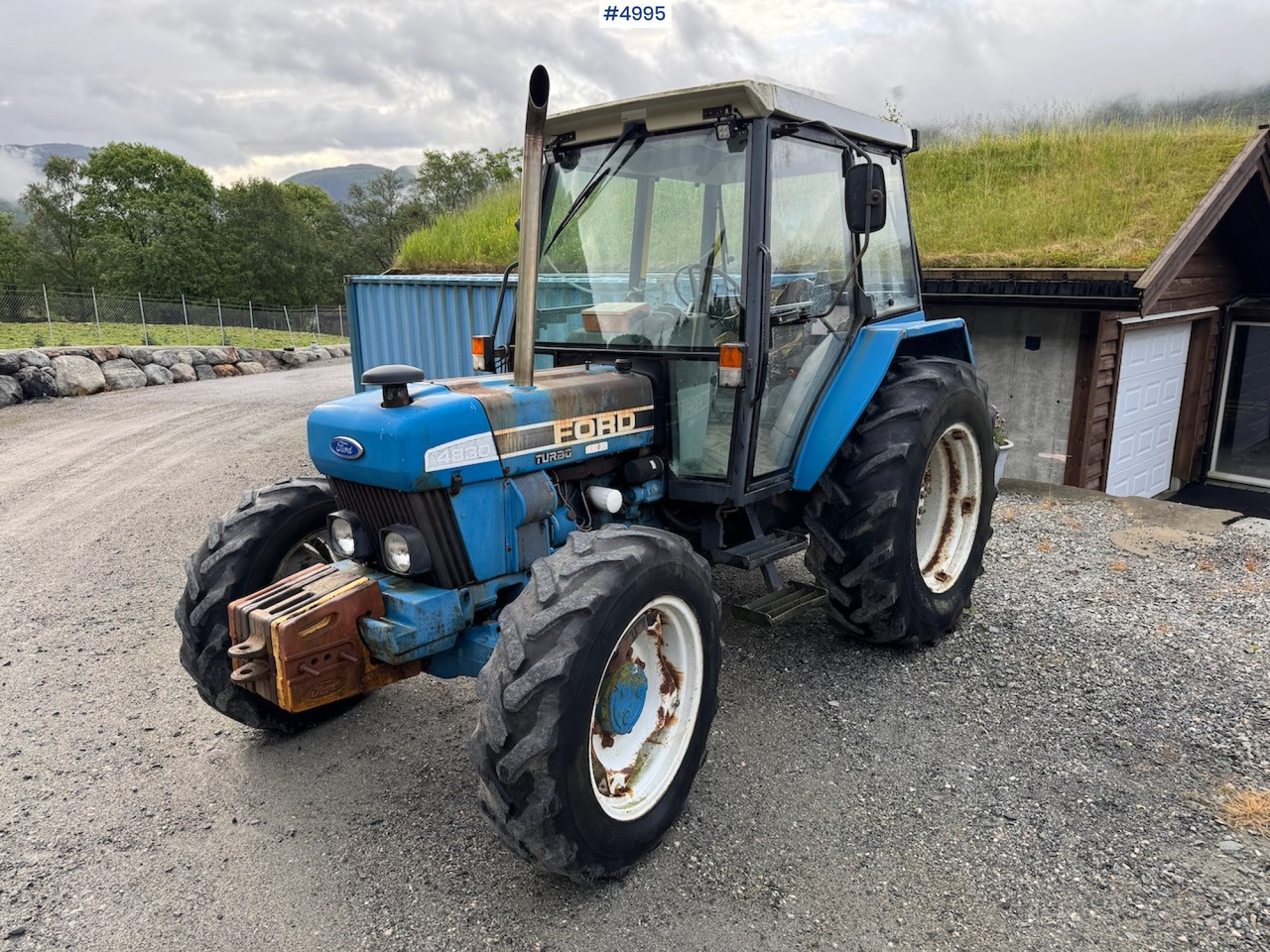 1992 Ford 4830 Turbo w/ twin wheels - Tracteur agricole: photos 1 1992 Ford 4830 Turbo w/ twin wheels - Tracteur agricole: photos 1