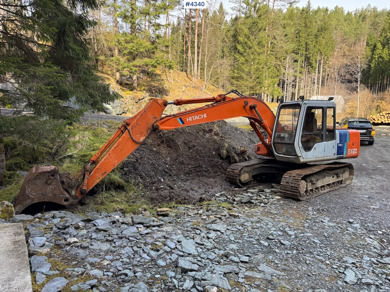 1994 Hitachi EX120-2 - Pelle: photos 1 1994 Hitachi EX120-2 - Pelle: photos 1