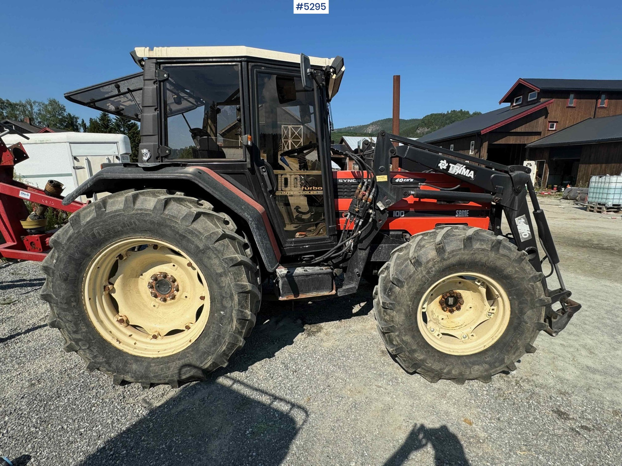 1995 SAME Antares tractor w/ front loader. WATCH VIDEO! - Tracteur agricole: photos 5 1995 SAME Antares tractor w/ front loader. WATCH VIDEO! - Tracteur agricole: photos 5