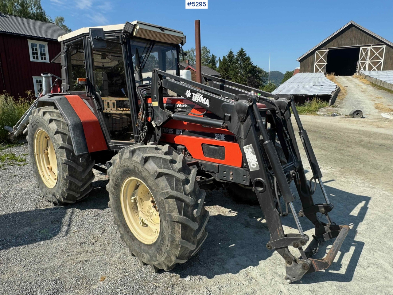 1995 SAME Antares tractor w/ front loader. WATCH VIDEO! - Tracteur agricole: photos 1 1995 SAME Antares tractor w/ front loader. WATCH VIDEO! - Tracteur agricole: photos 1