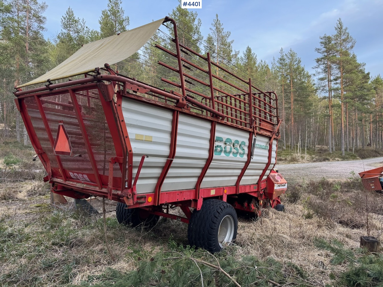 Matériel de fenaison 1997 Pöttinger Boss1 Loader: photos 6