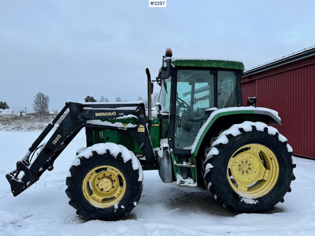 Crédit-bail de  1999 John Deere 6210 SE with Front Loader 1999 John Deere 6210 SE with Front Loader: photos 11