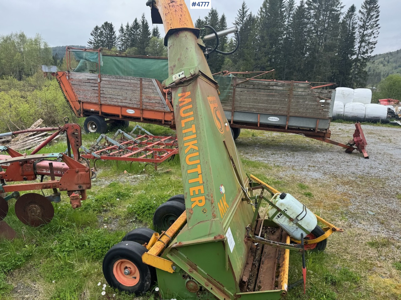 1999 Serigstad forage harvester with frame - Matériel de fenaison: photos 5 1999 Serigstad forage harvester with frame - Matériel de fenaison: photos 5