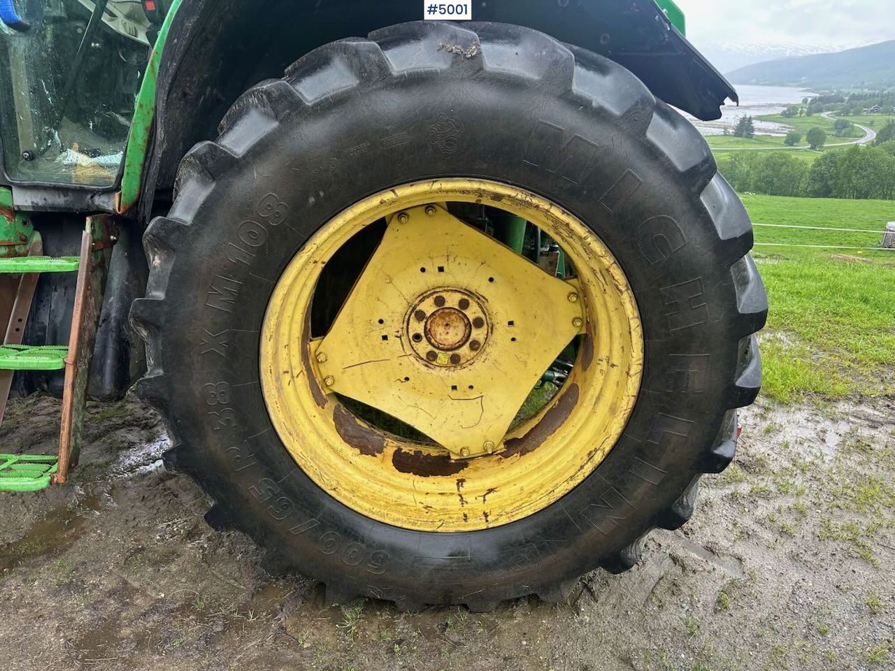 Tracteur agricole 2000 John Deere 6610 4x4 tractor w/ front loader.: photos 14