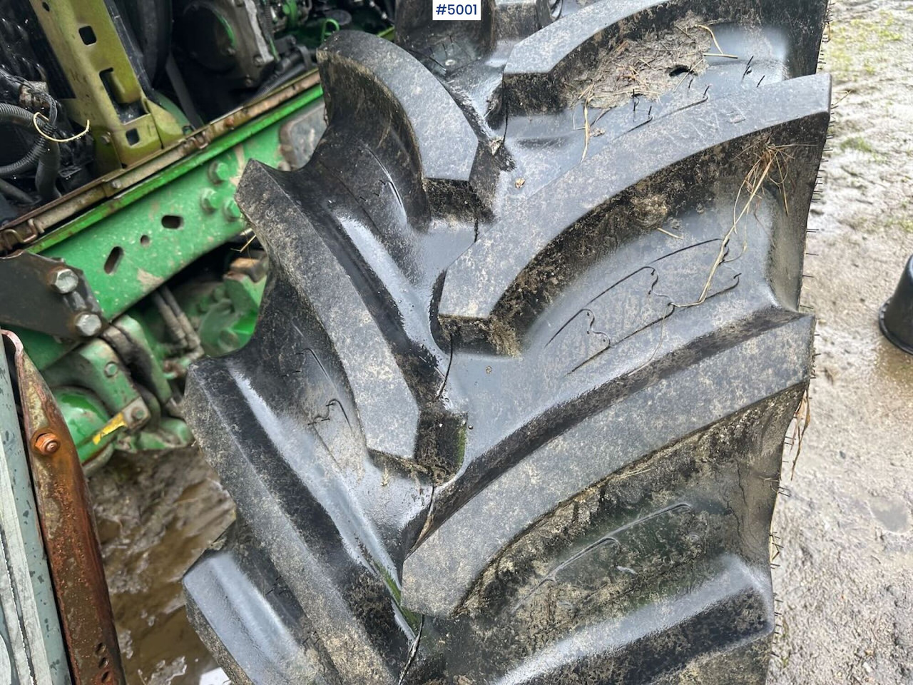 Tracteur agricole 2000 John Deere 6610 4x4 tractor w/ front loader.: photos 11