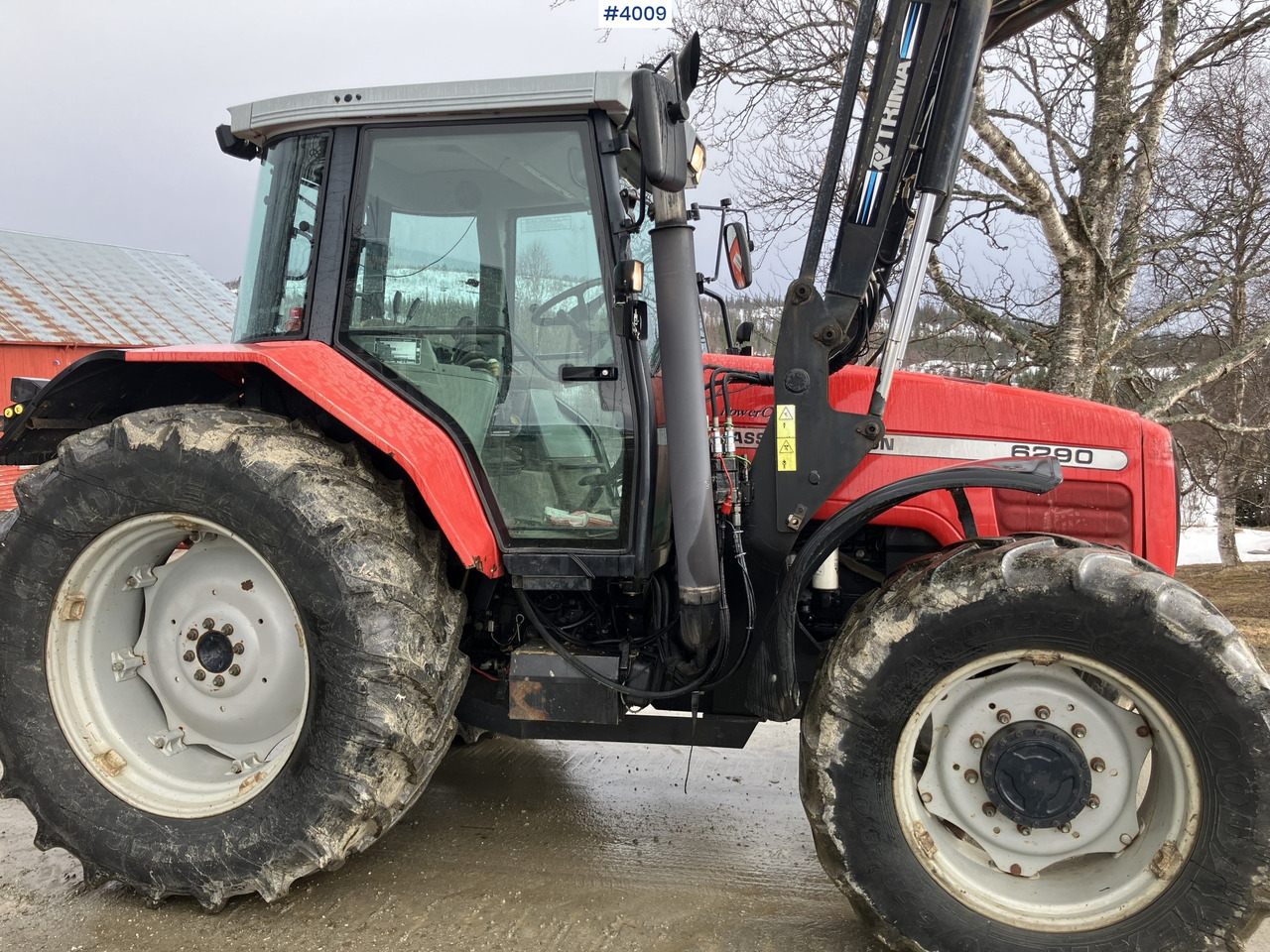 2001 Massey Ferguson 6290 4x4 w/ Trima 480 loader. WATCH VIDEO. - Tracteur agricole: photos 2 2001 Massey Ferguson 6290 4x4 w/ Trima 480 loader. WATCH VIDEO. - Tracteur agricole: photos 2