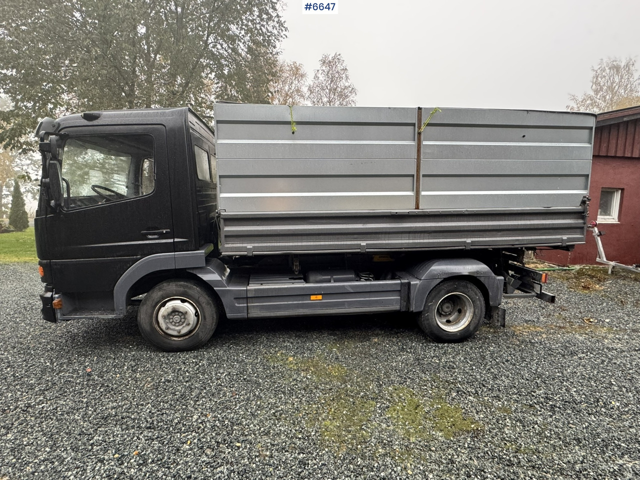 2003 Mercedes Benz Atego flatbed - Camion plateau: photos 3 2003 Mercedes Benz Atego flatbed - Camion plateau: photos 3