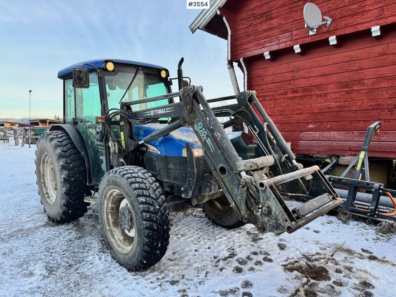 2003 New Holland TN75D 4x4 w/ Front Loader. 4000 hours! - Tracteur agricole: photos 3 2003 New Holland TN75D 4x4 w/ Front Loader. 4000 hours! - Tracteur agricole: photos 3
