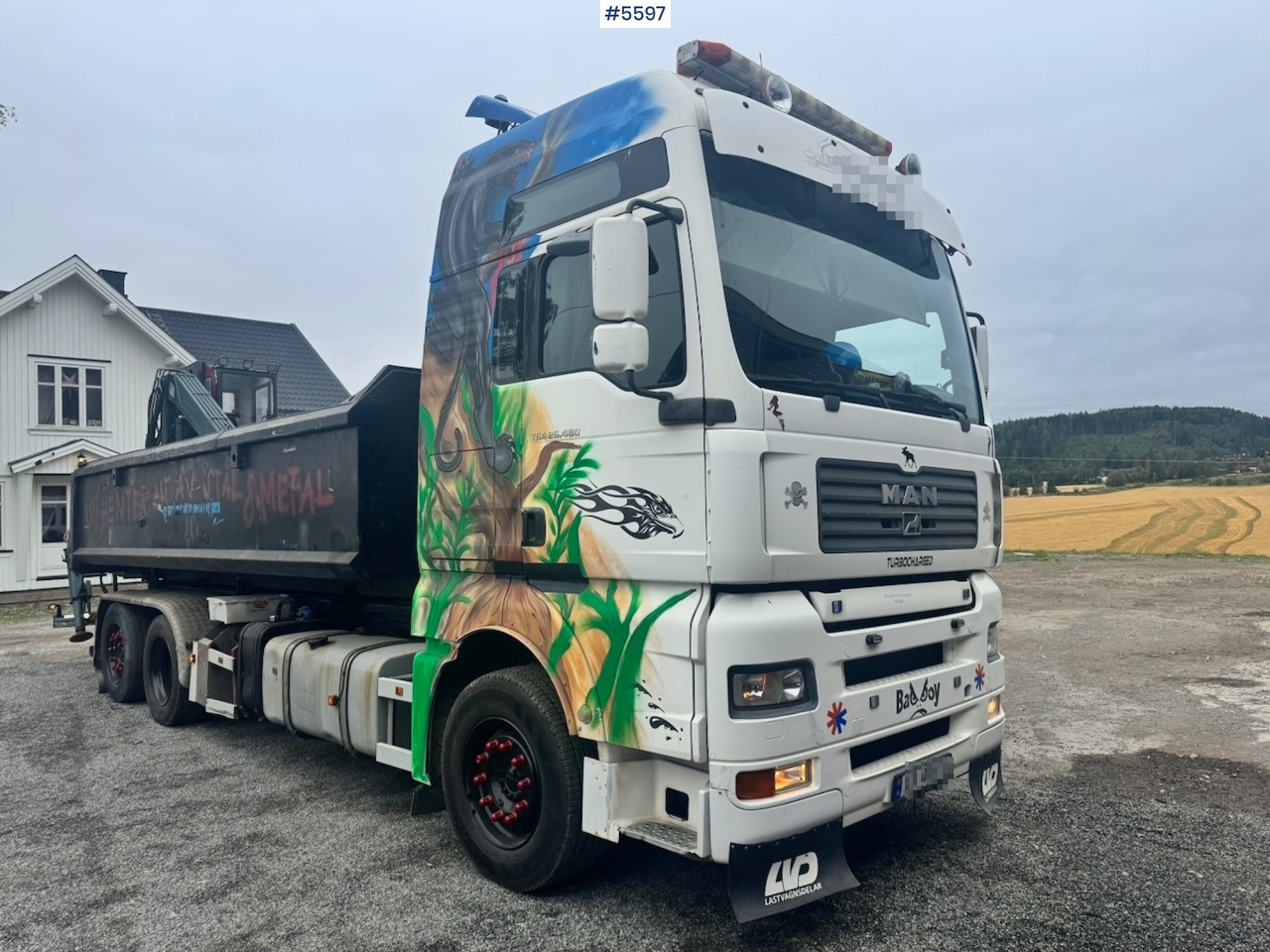 2004 MAN TGA 26.480 6x2 Hook Lift Truck - Camion ampliroll: photos 1 2004 MAN TGA 26.480 6x2 Hook Lift Truck - Camion ampliroll: photos 1