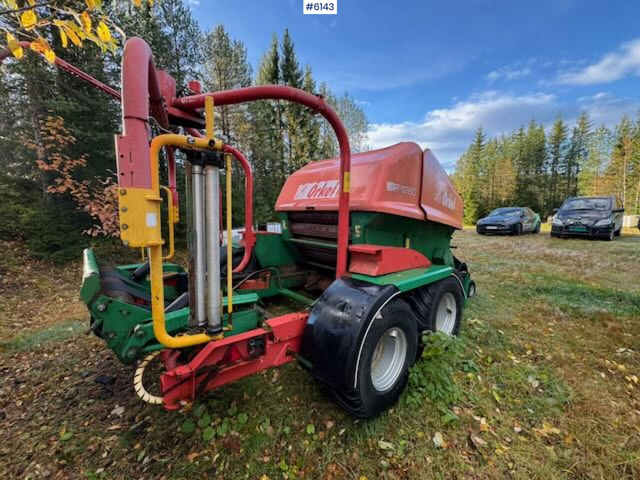 2004 Orkel 1260 combination baler-wrapper - Matériel de fenaison: photos 4 2004 Orkel 1260 combination baler-wrapper - Matériel de fenaison: photos 4