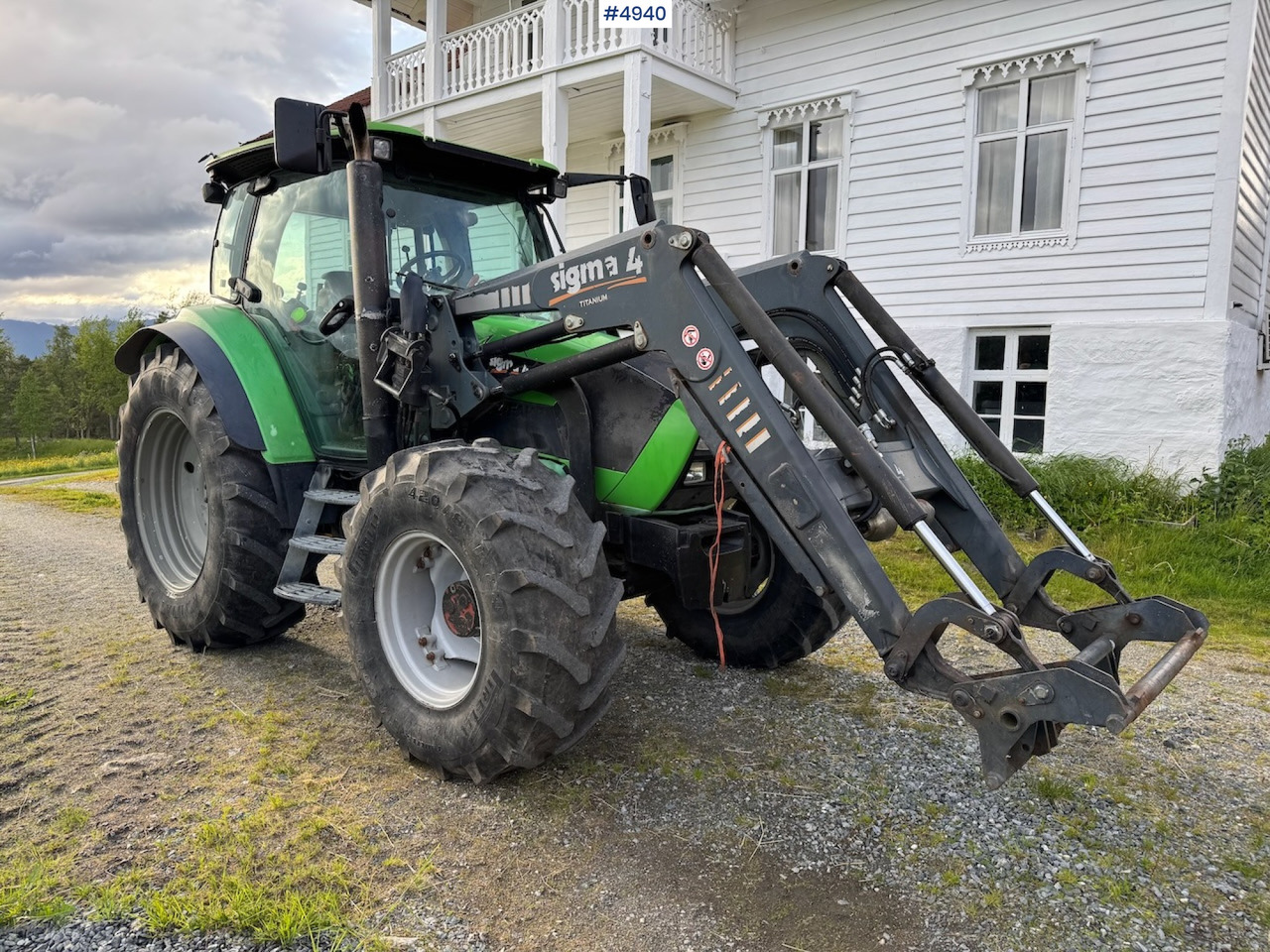 2006 Deutz-Fahr Agrotron K90 w/front loader. - Tracteur agricole: photos 5 2006 Deutz-Fahr Agrotron K90 w/front loader. - Tracteur agricole: photos 5