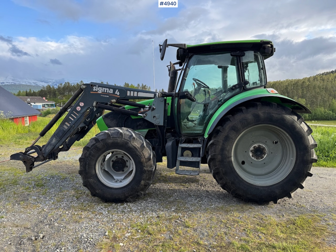 2006 Deutz-Fahr Agrotron K90 w/front loader. - Tracteur agricole: photos 3 2006 Deutz-Fahr Agrotron K90 w/front loader. - Tracteur agricole: photos 3