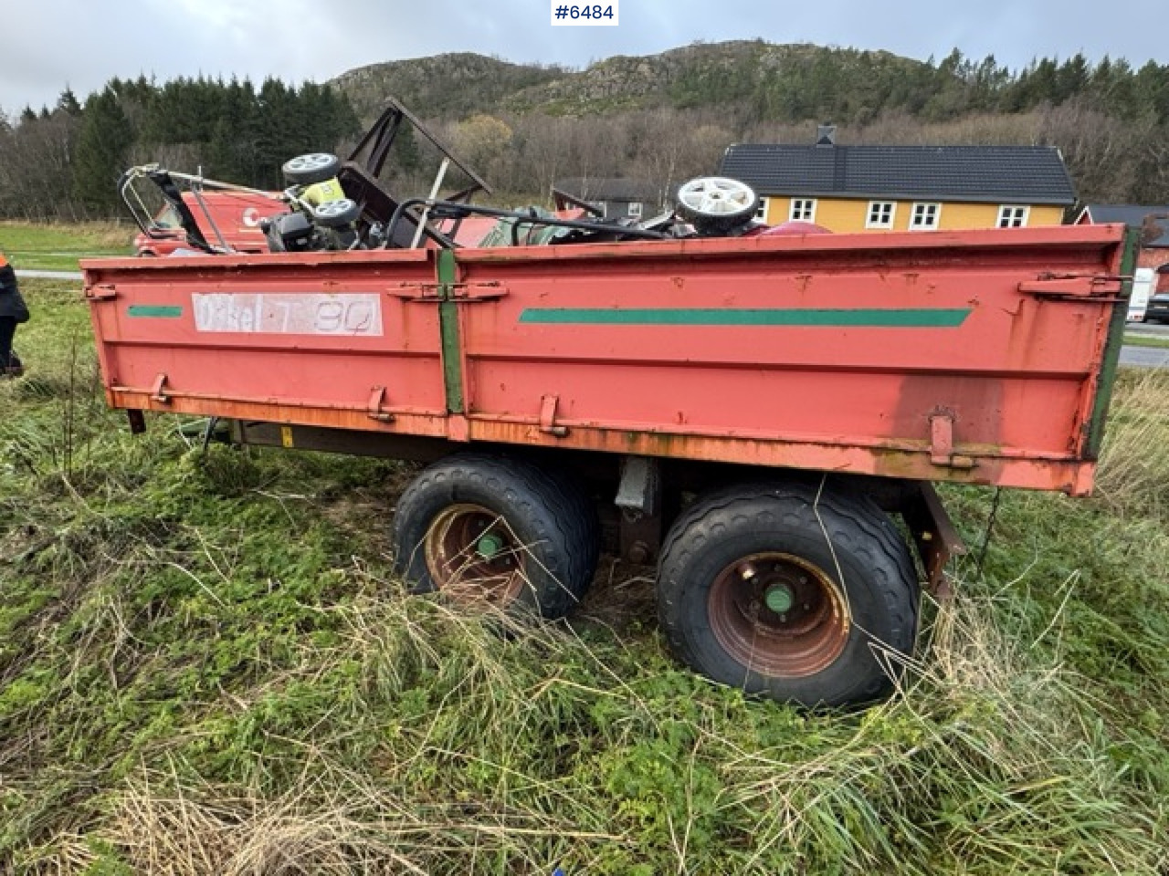 2006 Orkel T90 with high side extensions - Remorque agricole: photos 2 2006 Orkel T90 with high side extensions - Remorque agricole: photos 2