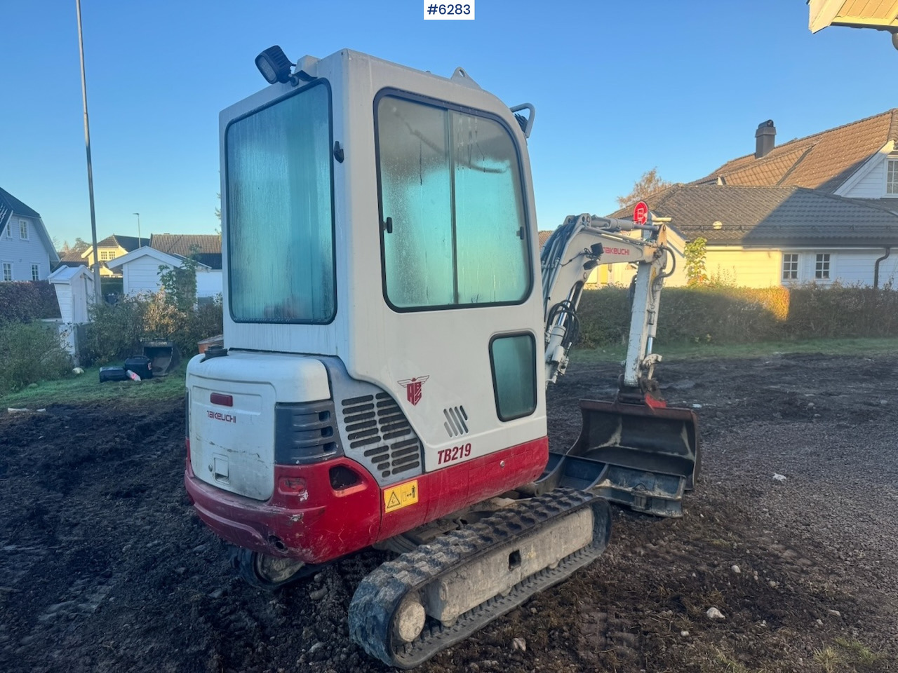 2010 Takeuchi TB219 Mini Excavator with Rototilt and 2 buckets. - Pelle: photos 5 2010 Takeuchi TB219 Mini Excavator with Rototilt and 2 buckets. - Pelle: photos 5