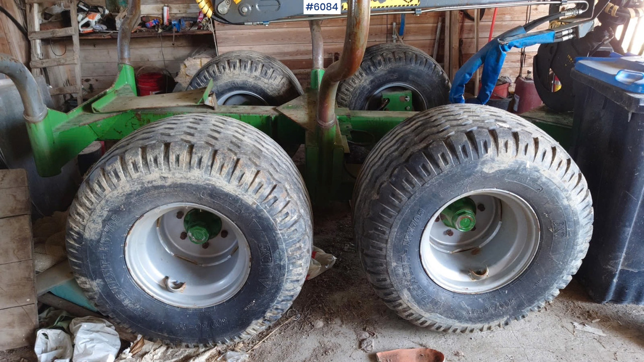 2012 Farma T10 Timber trailer w/ Farma C 6.3 G2 Crane. - Remorque grumier: photos 4 2012 Farma T10 Timber trailer w/ Farma C 6.3 G2 Crane. - Remorque grumier: photos 4