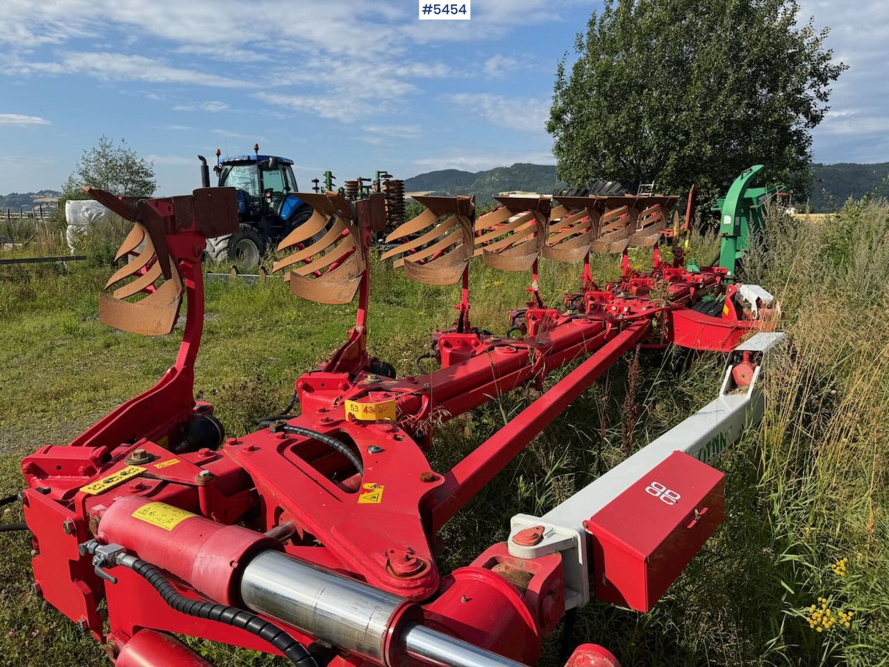 Outils du sol 2012 Pottinger Servo 6.50 Plus Nova 7 furrow semi-reversible plough: photos 9