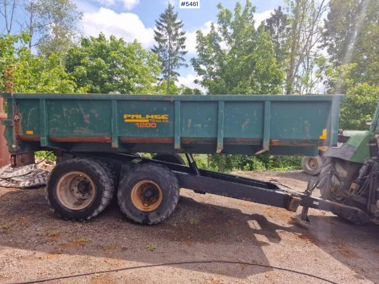2013 Palmse 1200 Dump Trailer - Benne agricole: photos 1 2013 Palmse 1200 Dump Trailer - Benne agricole: photos 1