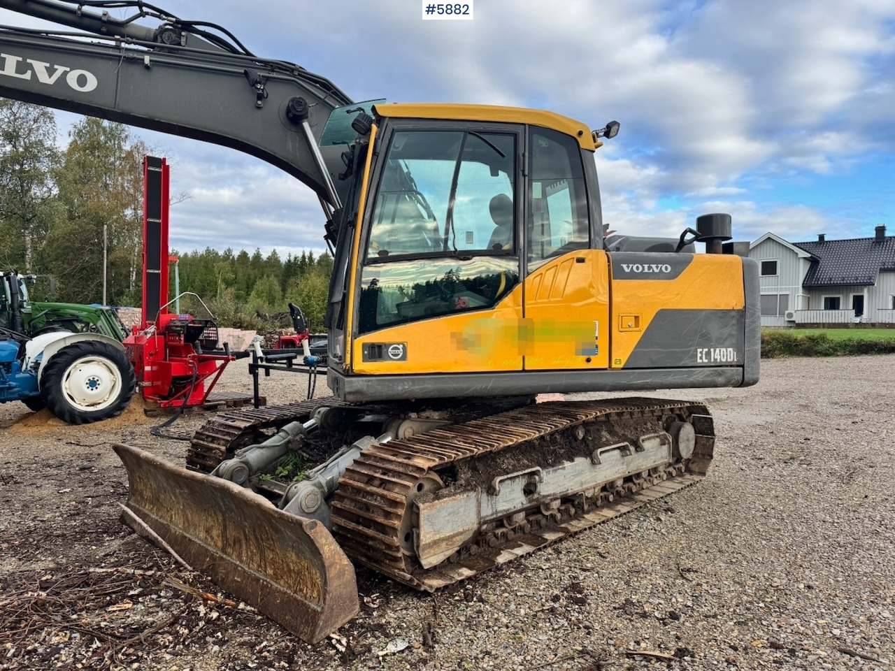 2013 Volvo EC140DL Crawler Excavator w/ Cleaning Bucket. - Pelle: photos 4 2013 Volvo EC140DL Crawler Excavator w/ Cleaning Bucket. - Pelle: photos 4