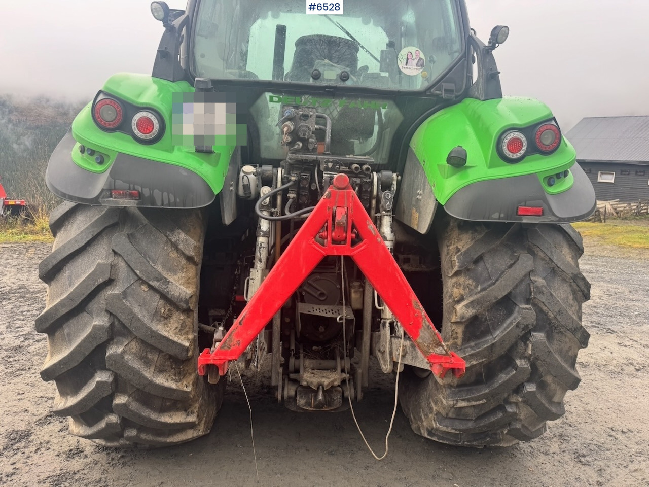 Tracteur agricole 2015 Deutz-fahr 6180 Agrotron w/ Front loader and Front hydraulics. 4010 hours!: photos 6