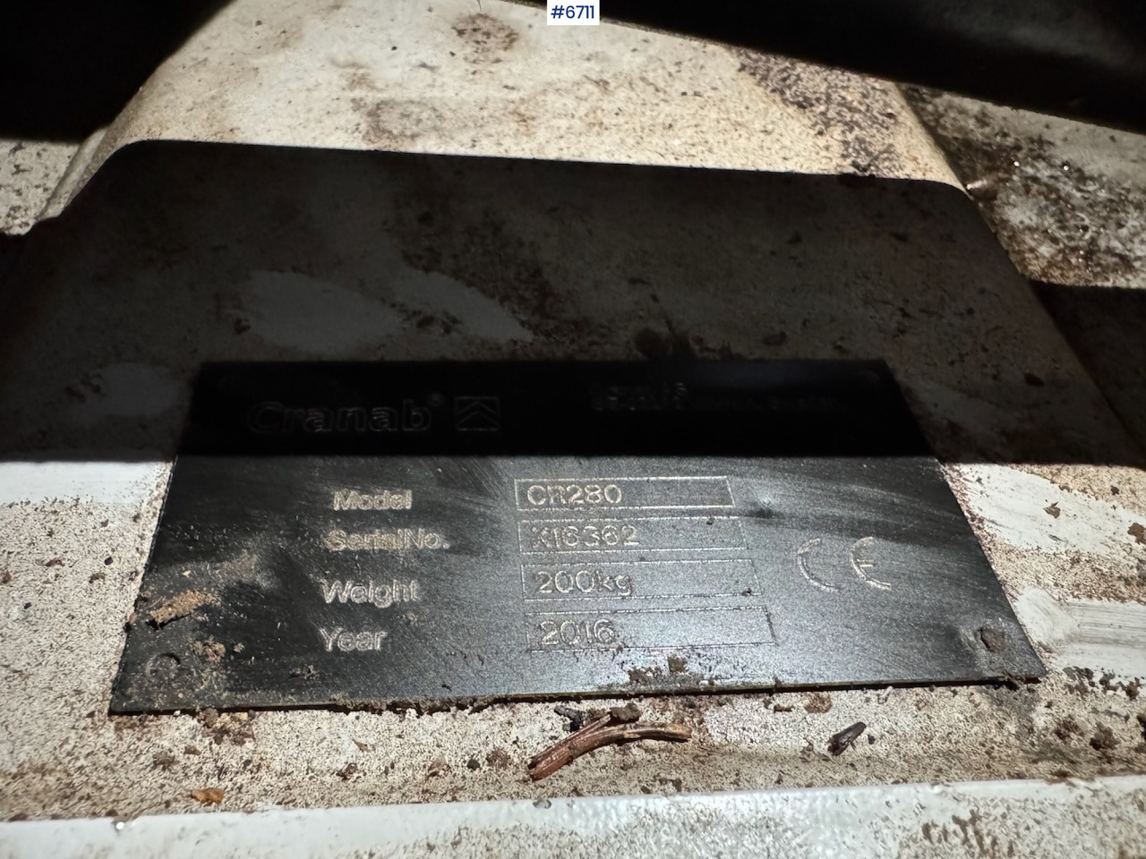 2016 Cranab CR280 Pinch - Grappin: photos 5 2016 Cranab CR280 Pinch - Grappin: photos 5