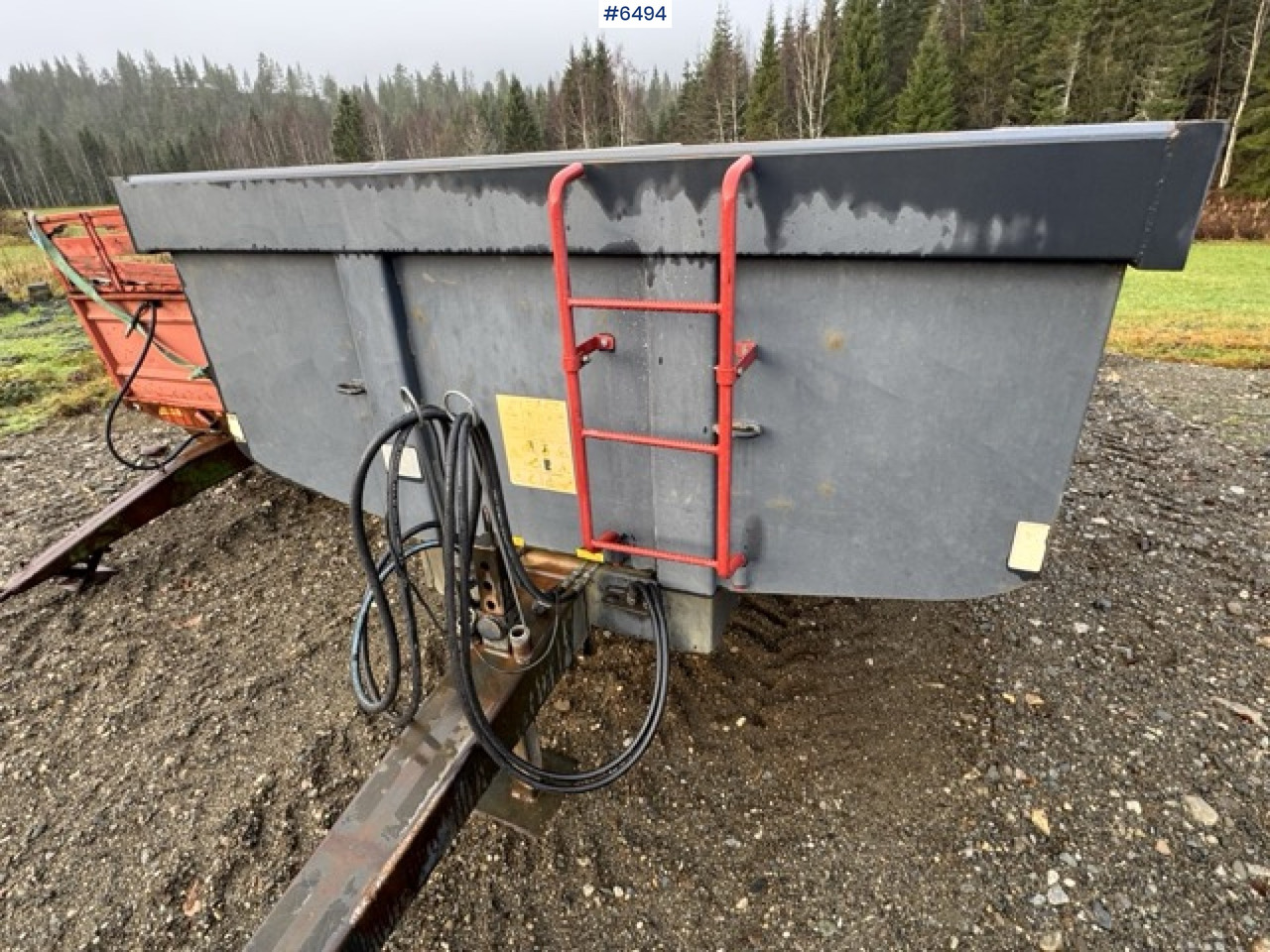 Benne agricole 2016 Weckman WS130M dump trailer: photos 13 Benne agricole 2016 Weckman WS130M dump trailer: photos 13