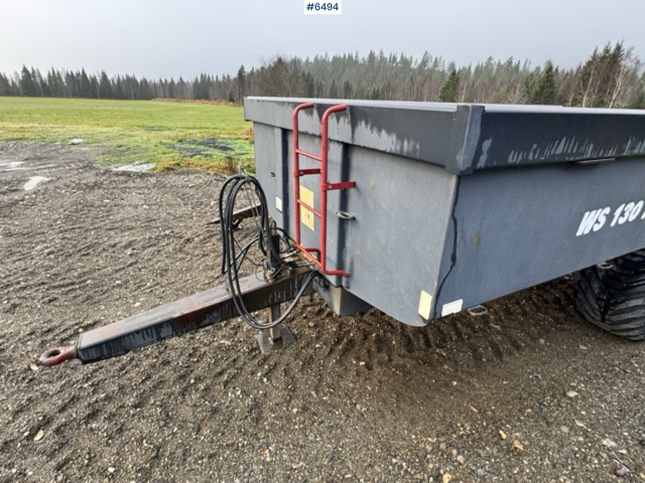 Benne agricole 2016 Weckman WS130M dump trailer: photos 12 Benne agricole 2016 Weckman WS130M dump trailer: photos 12