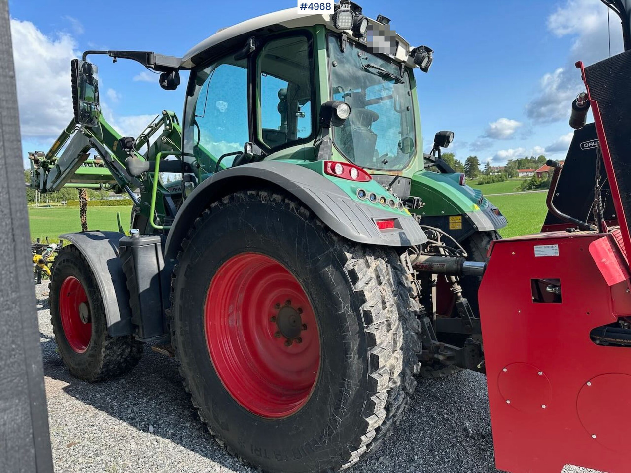 Tracteur agricole 2017 Fendt 516 Vario Profi Plus m/ Frontlaster: photos 6
