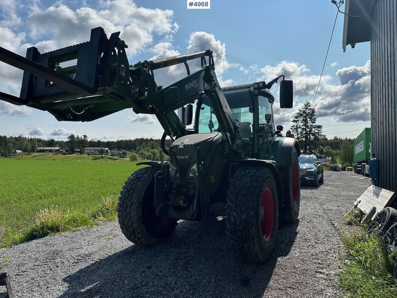 Tracteur agricole 2017 Fendt 516 Vario Profi Plus m/ Frontlaster: photos 8