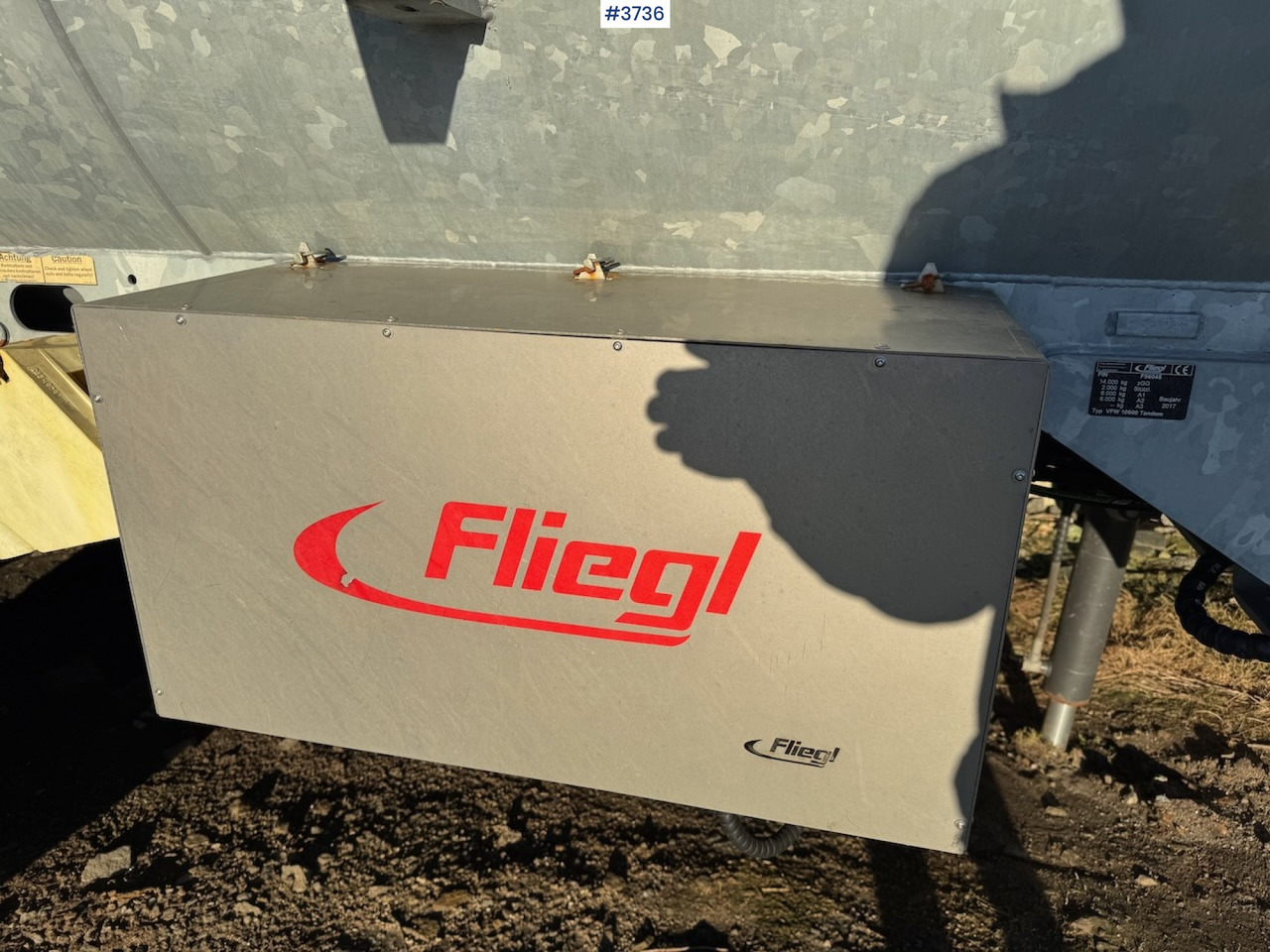 2017 Fliegl VFW 10600 Tandem w/lots of equipment - Tonne à lisier: photos 4 2017 Fliegl VFW 10600 Tandem w/lots of equipment - Tonne à lisier: photos 4