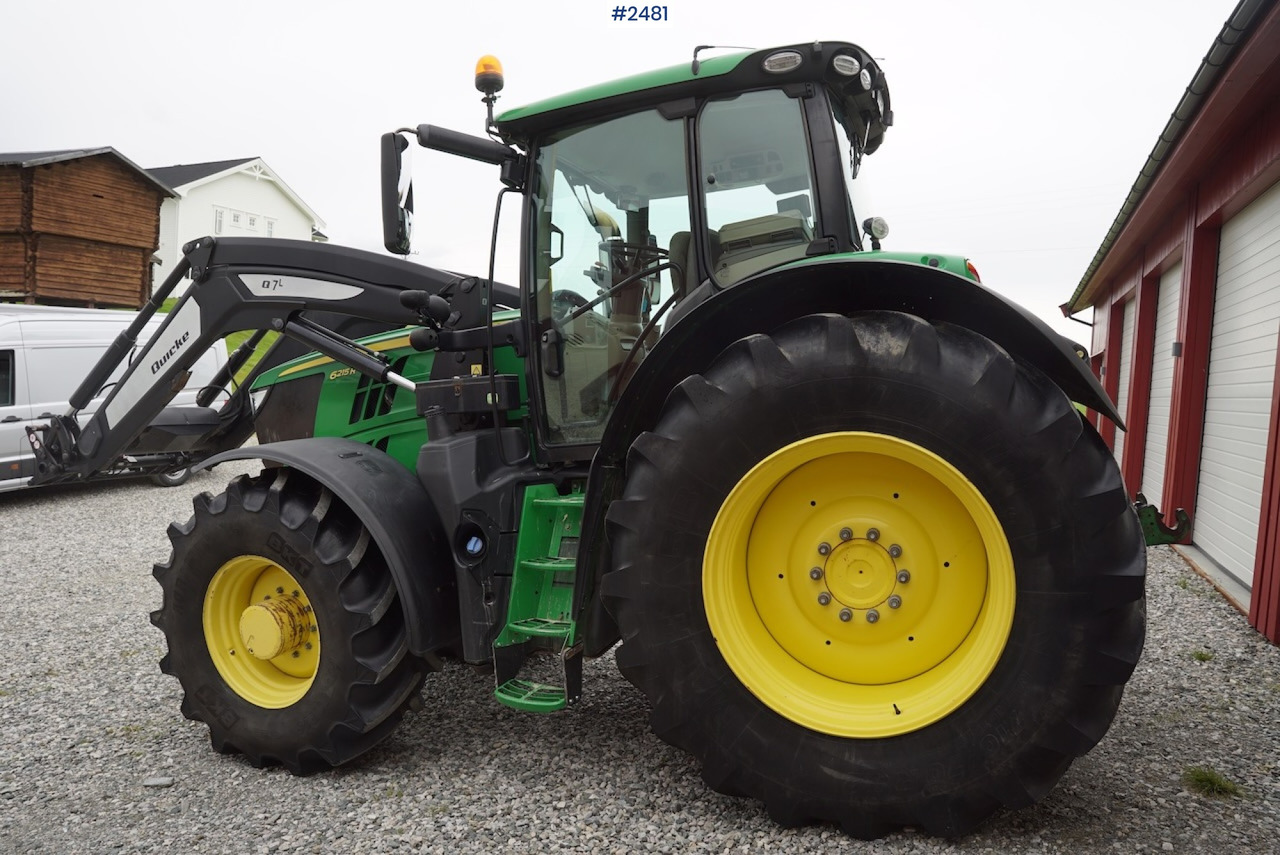 2017 John Deere 6215R w/Quicke loader and front hydraulics - Tracteur agricole: photos 5 2017 John Deere 6215R w/Quicke loader and front hydraulics - Tracteur agricole: photos 5