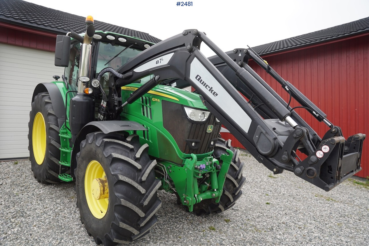 Crédit-bail de 2017 John Deere 6215R w/Quicke loader and front hydraulics 2017 John Deere 6215R w/Quicke loader and front hydraulics: photos 15 Crédit-bail de 2017 John Deere 6215R w/Quicke loader and front hydraulics 2017 John Deere 6215R w/Quicke loader and front hydraulics: photos 15