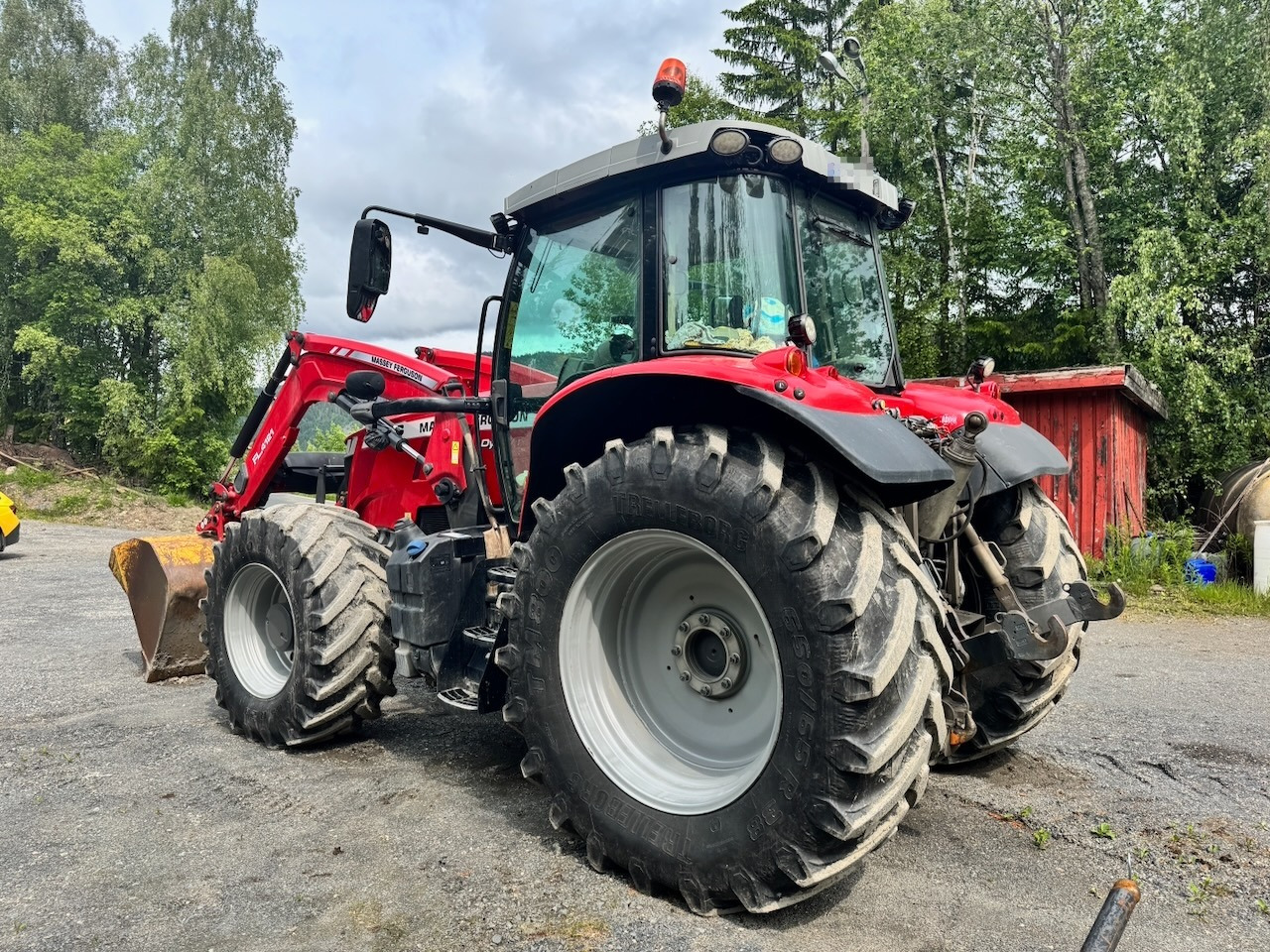 2018 Massey Ferguson 7788 4x4 w/ Front loader and bucket. - Tracteur agricole: photos 3 2018 Massey Ferguson 7788 4x4 w/ Front loader and bucket. - Tracteur agricole: photos 3