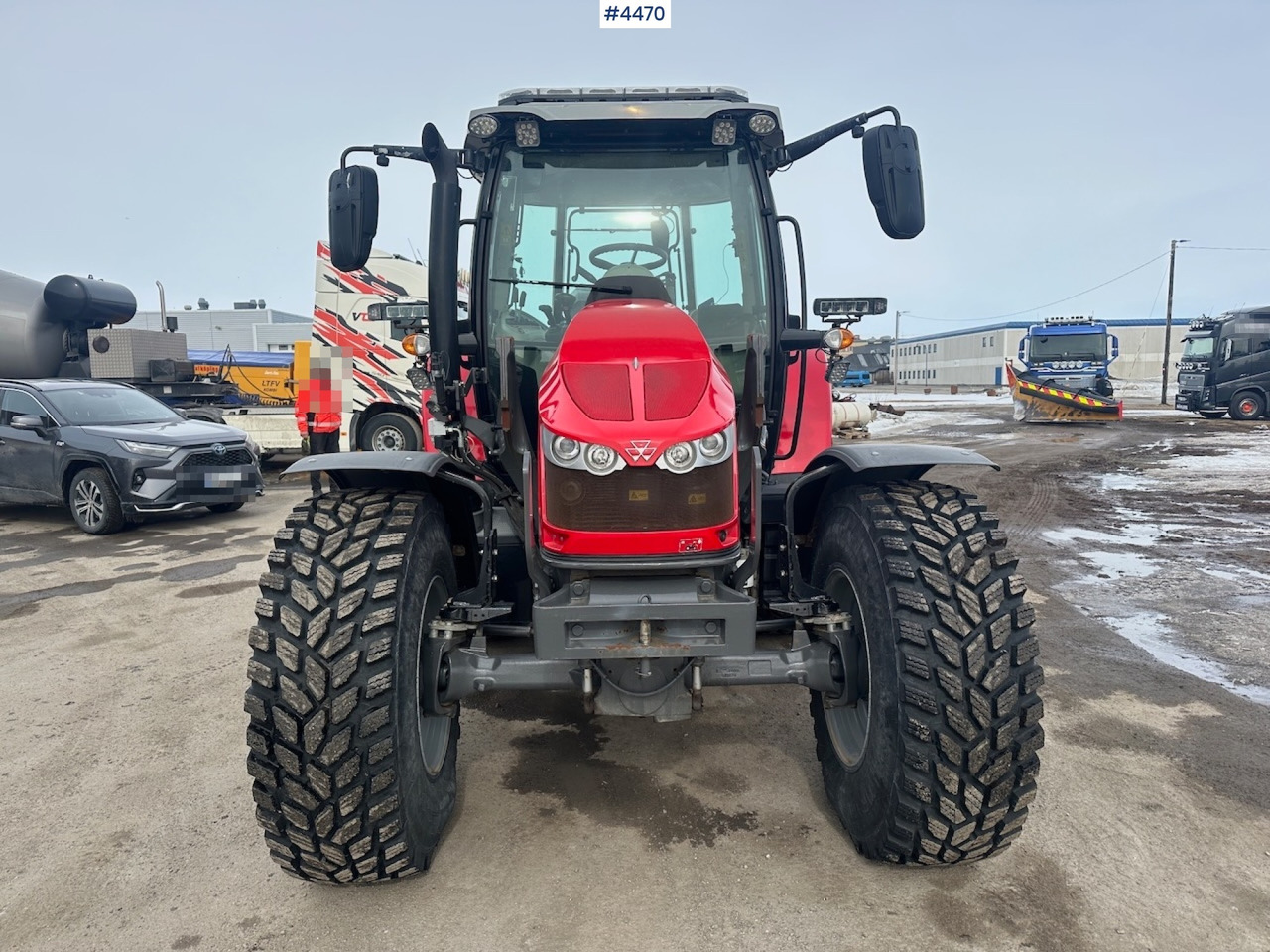 2018 Massey Ferguson MF5713 S w/ 2020 Dalen snow blower - Tracteur agricole: photos 5 2018 Massey Ferguson MF5713 S w/ 2020 Dalen snow blower - Tracteur agricole: photos 5