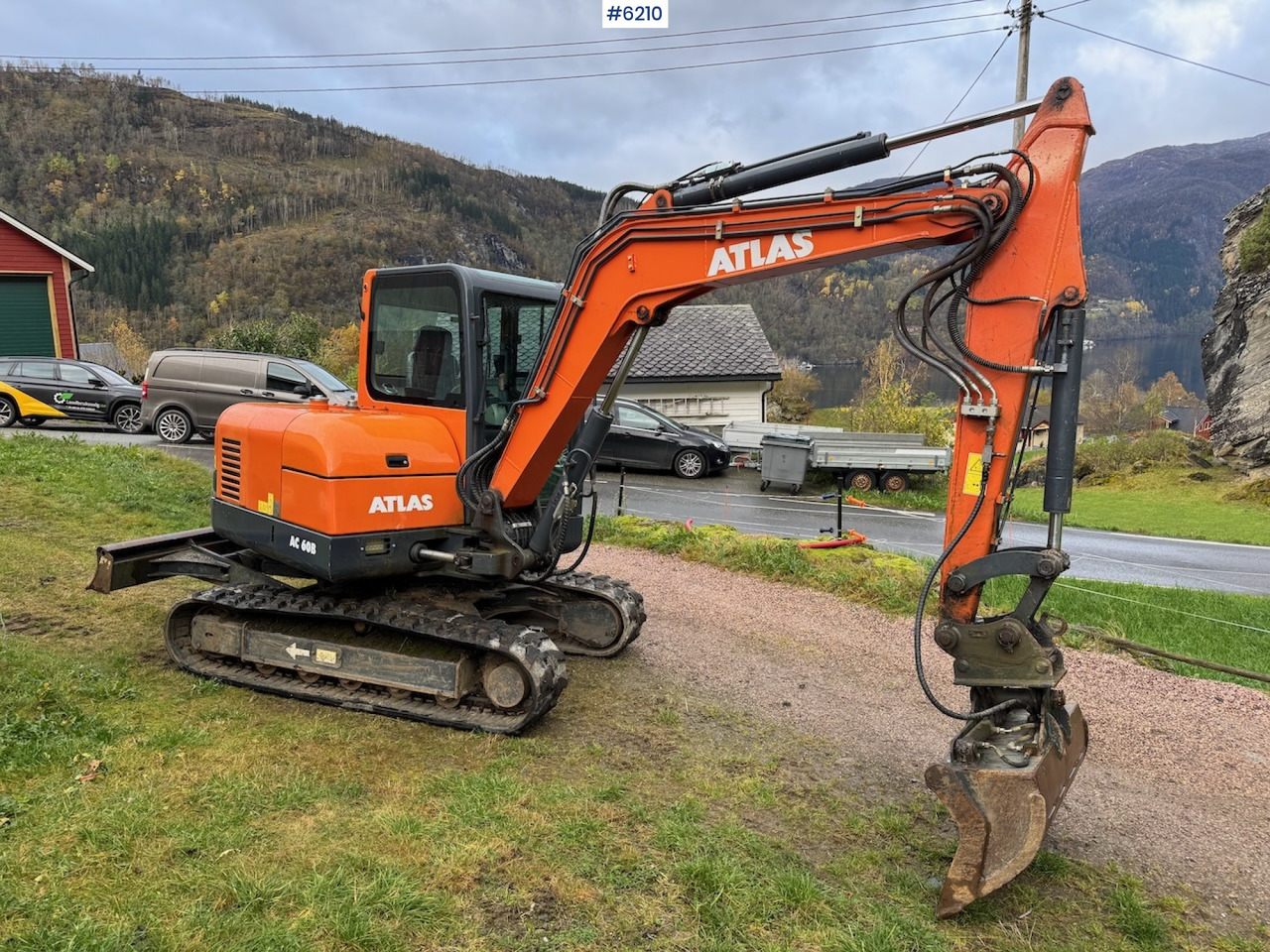 2019 Atlas AC 60B with 3 buckets, grapple, and spike. Low hours!! - Pelle: photos 3 2019 Atlas AC 60B with 3 buckets, grapple, and spike. Low hours!! - Pelle: photos 3