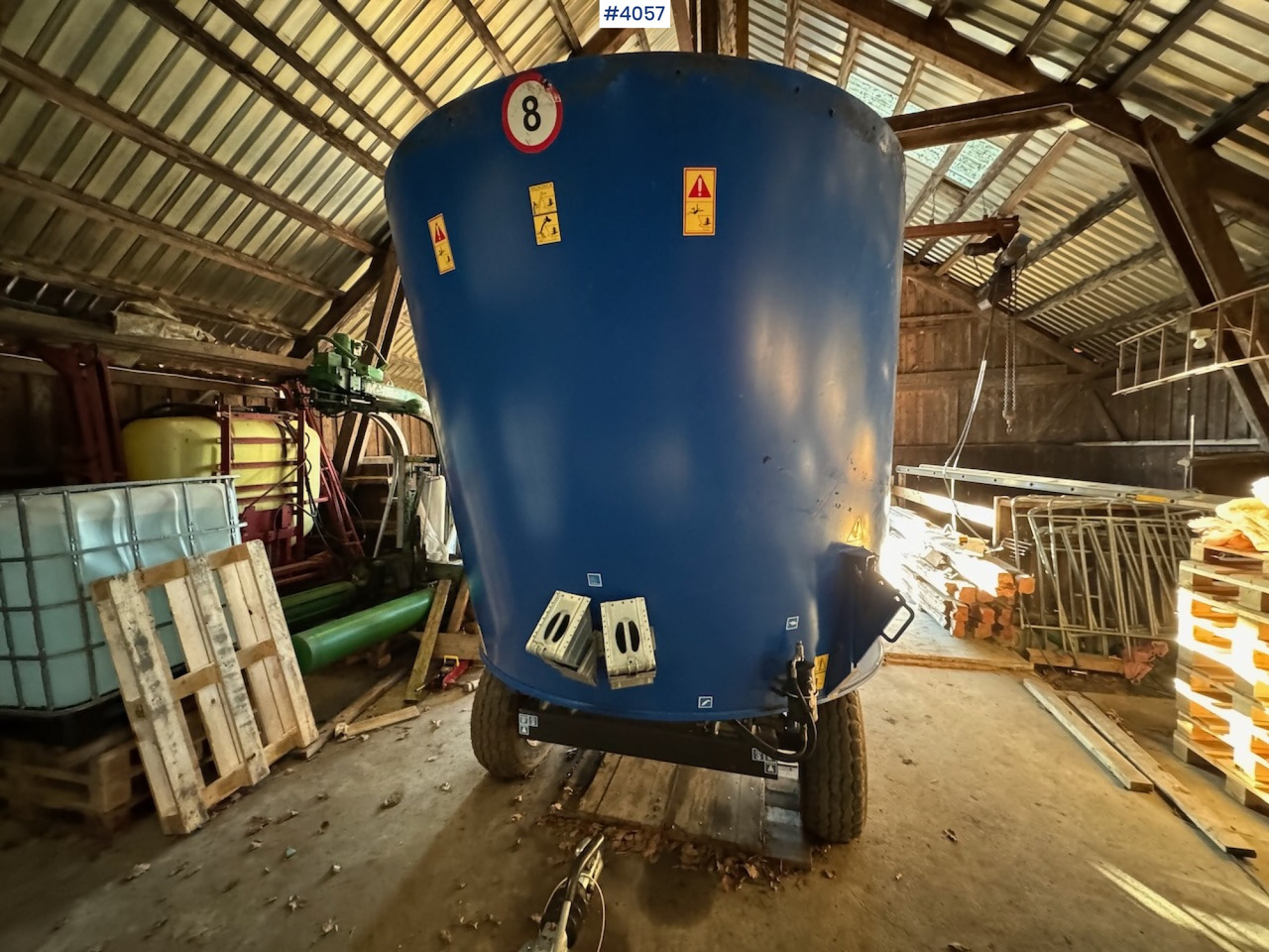2019 Delaval VM12 Coarse feed mixer - Matériel d'élevage: photos 2 2019 Delaval VM12 Coarse feed mixer - Matériel d'élevage: photos 2