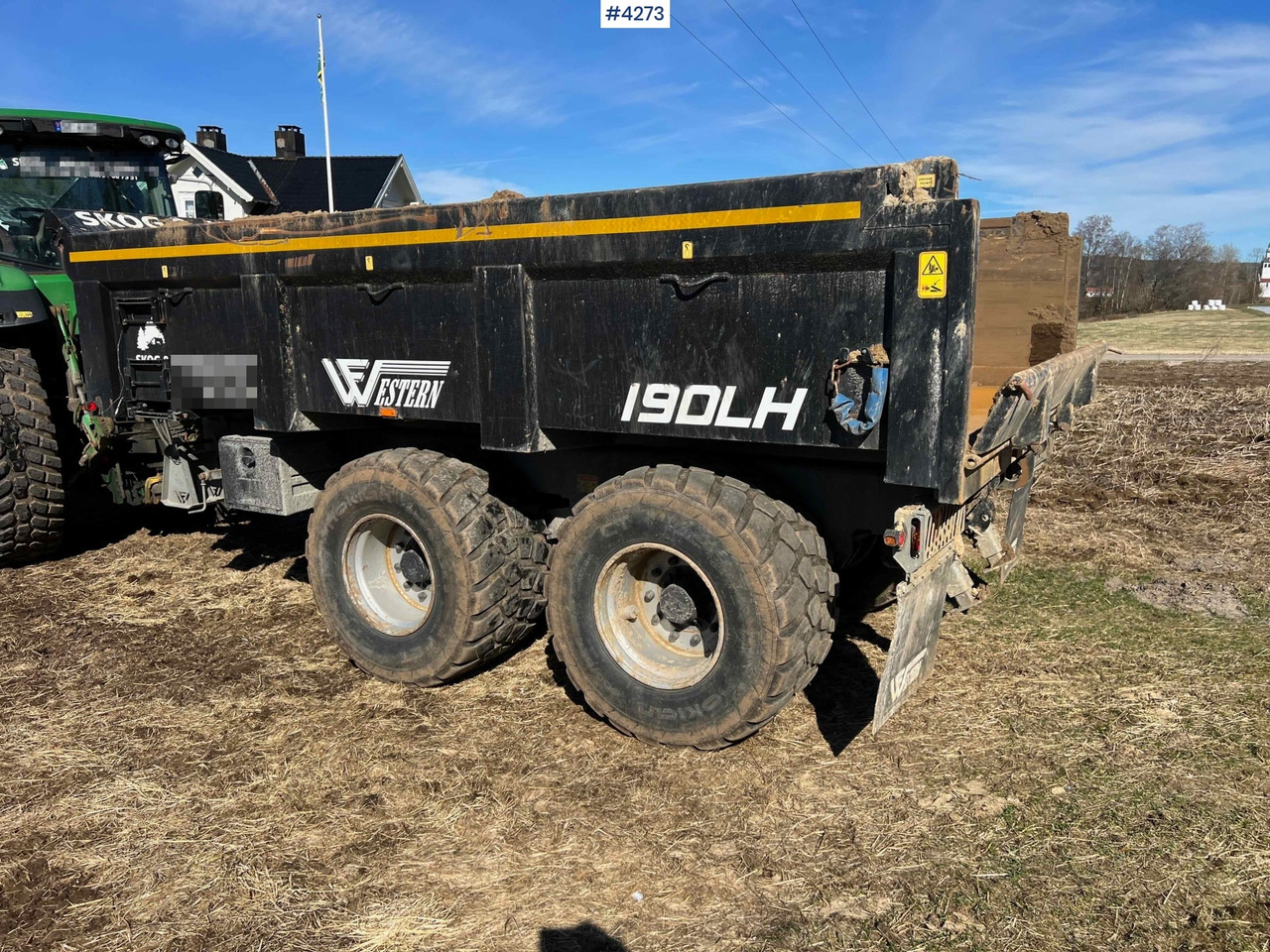 2020 Richard Western wf19DLH 2 axle dump trailer for tractor - Benne agricole: photos 4 2020 Richard Western wf19DLH 2 axle dump trailer for tractor - Benne agricole: photos 4