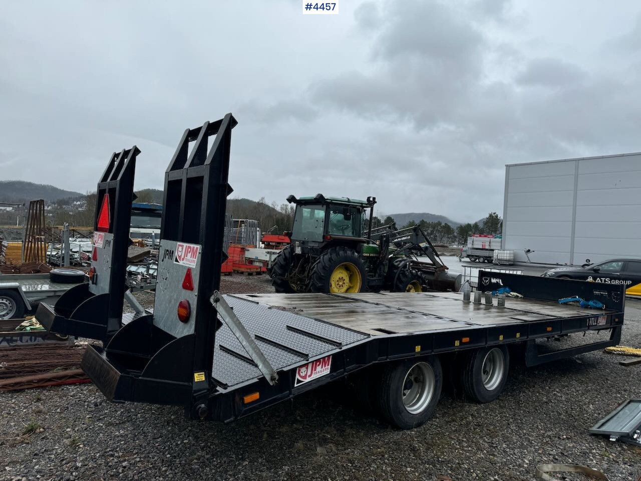 2021 JPM 19TLL Machine Trailer - Remorque porte-engin surbaissée: photos 1 2021 JPM 19TLL Machine Trailer - Remorque porte-engin surbaissée: photos 1