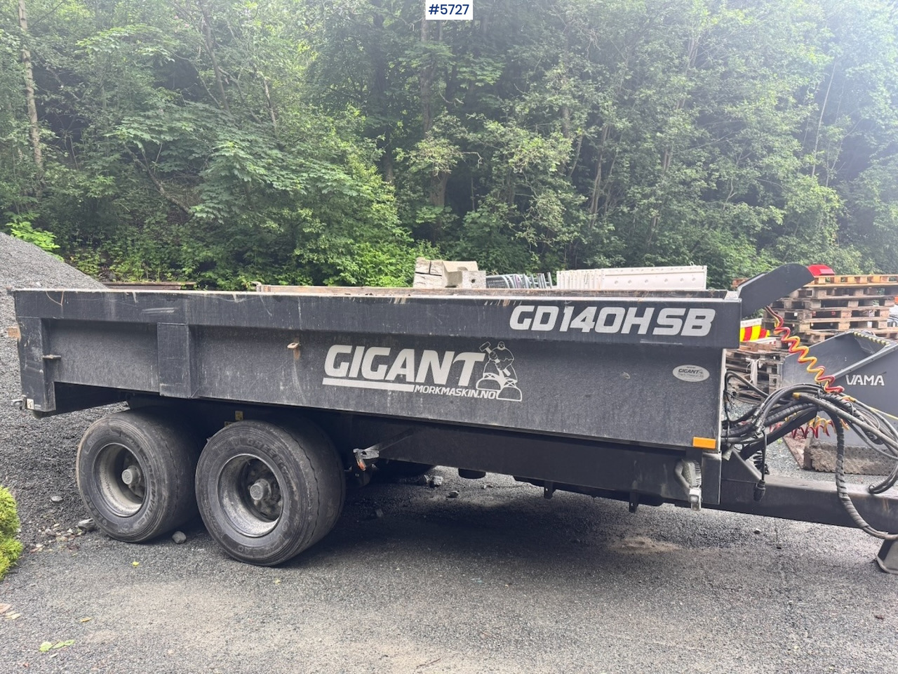 2022 Gigang Dumper trailer for tractor. - Benne agricole: photos 2 2022 Gigang Dumper trailer for tractor. - Benne agricole: photos 2
