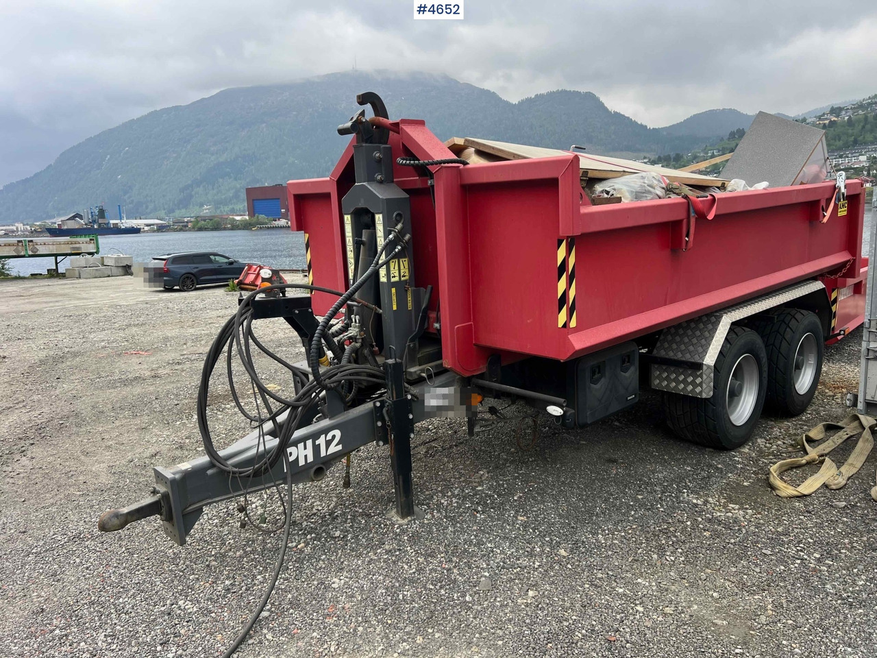 2022 Metaltech PH-12 hook trailer for tractor w/ 2 hook boxes - Benne agricole: photos 2 2022 Metaltech PH-12 hook trailer for tractor w/ 2 hook boxes - Benne agricole: photos 2