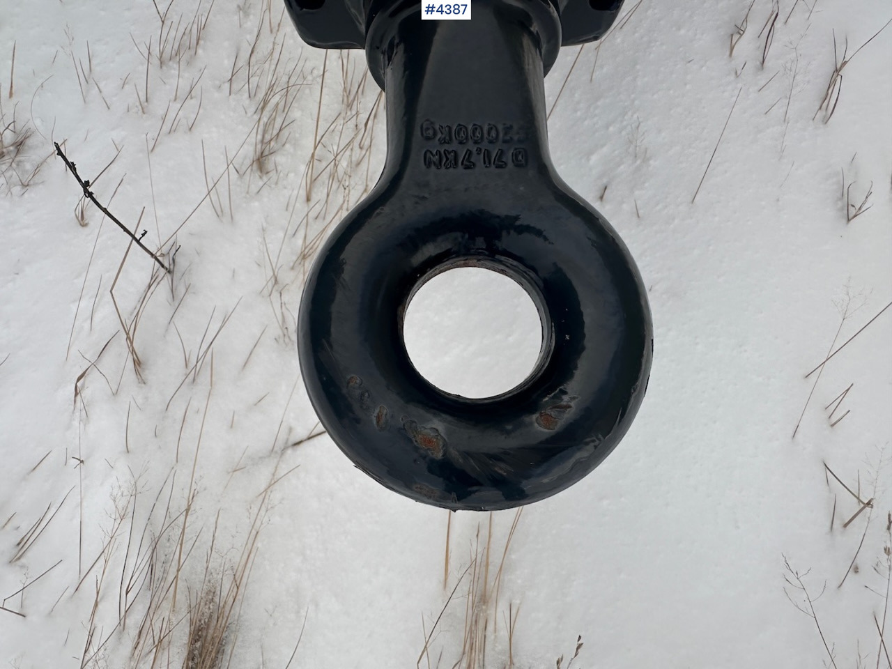 Remorque grumier 2023 Palms u12 timber trailer w/ Palms 5,85 krane. Never used.: photos 11