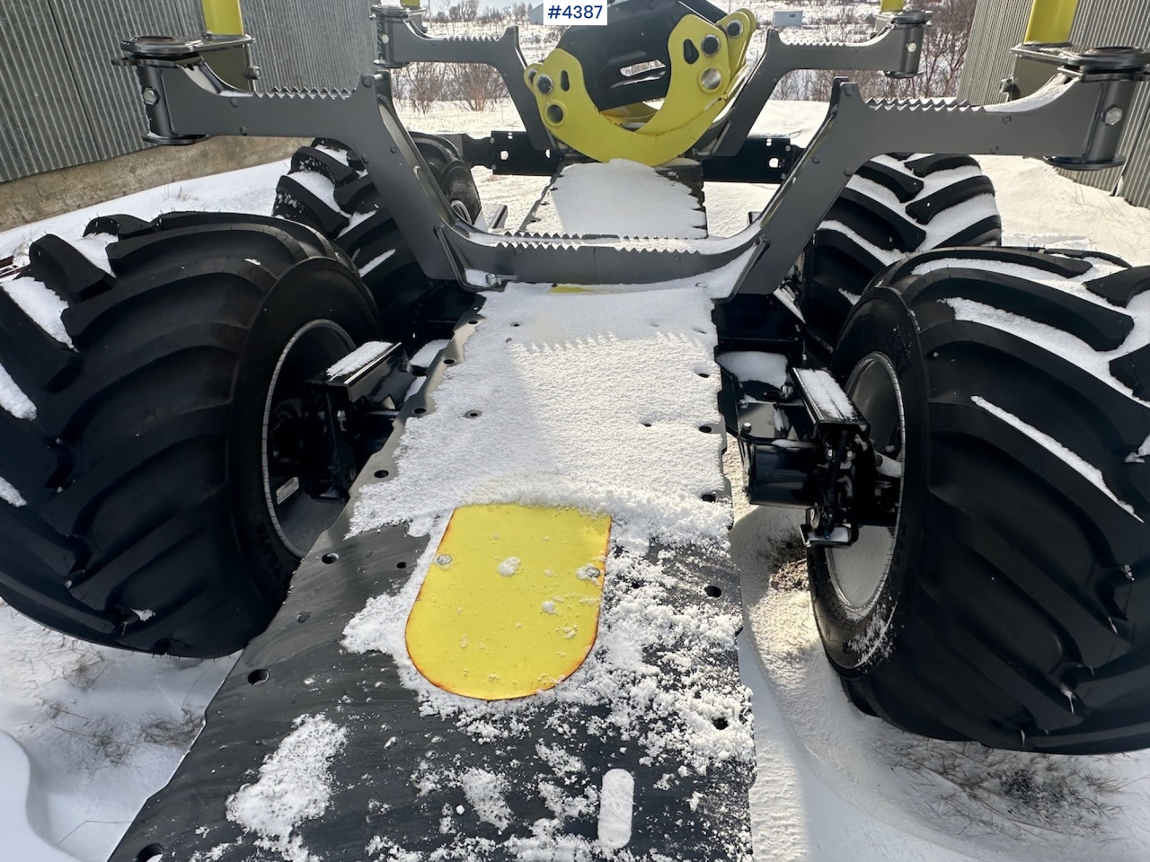 Remorque grumier 2023 Palms u12 timber trailer w/ Palms 5,85 krane. Never used.: photos 19