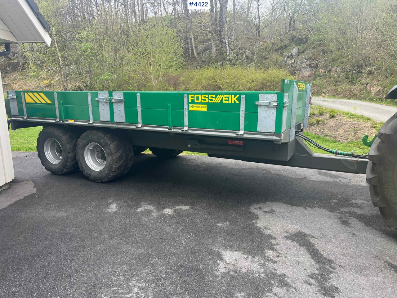 2024 Foss-Eik 2 axle Dumper trailer for tractor - Benne agricole: photos 5 2024 Foss-Eik 2 axle Dumper trailer for tractor - Benne agricole: photos 5