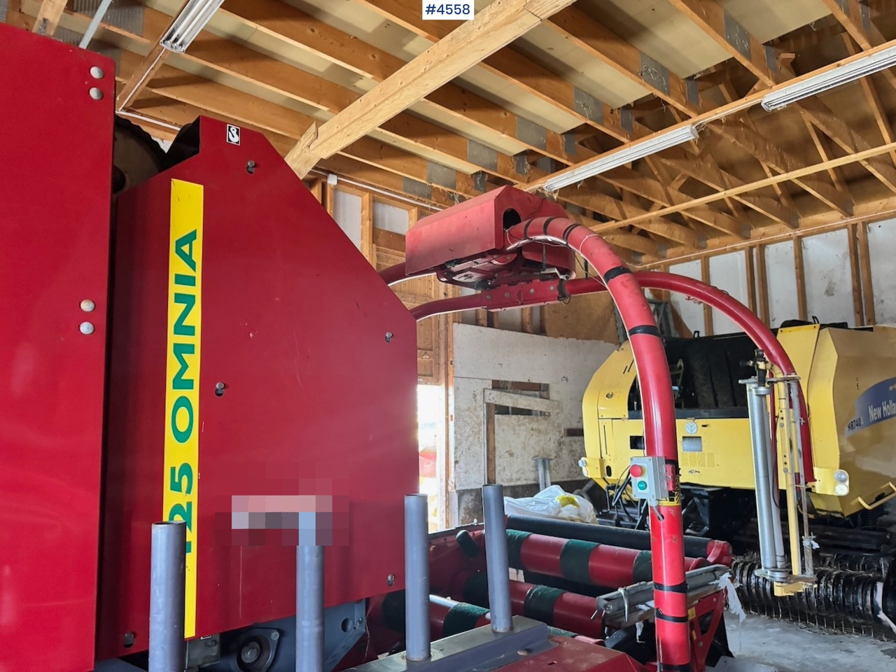 Approx. 2010 FeraBoli Omnia 125 Round Baler - Matériel de fenaison: photos 4 Approx. 2010 FeraBoli Omnia 125 Round Baler - Matériel de fenaison: photos 4